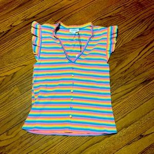 Boutique striped top